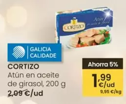 Cortizo - Atún En Aceite De Girasol