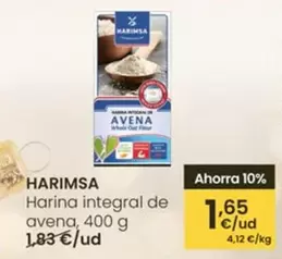 Harimsa - Harina Integral De Avena