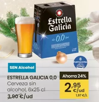 Estrella Galicia - Cerveza Sin Alcohol 0.0