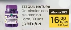 ZzzQuil - Gominolas Con Melatonina Forte