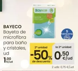 Bayeco - Bayeta De Microfibra Para Baño Y Cristales