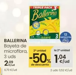 Ballerina - Bayeta De Microfibra