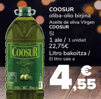 Coosur - Aceite De Oliva Virgen