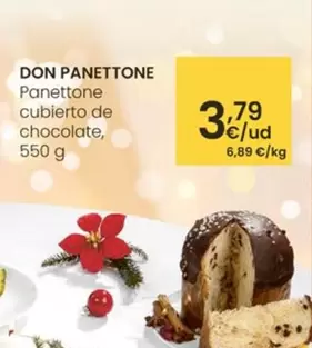 Don Panettone - Panettone Cubierto De Chocolate