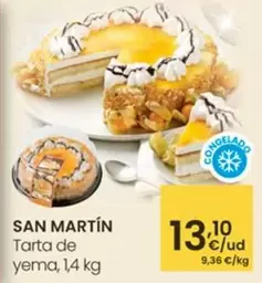 San Martin - Tarta De Yema