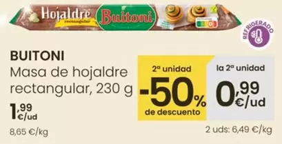 Buitoni - Masa De Hojaldre Rectangular