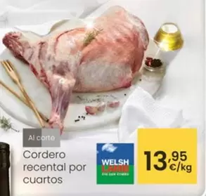 Cordero Recental Por Cuartos