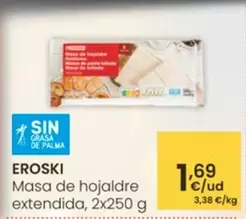 Eroski - Masa De Hojaldre Extendida