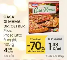 Dr. Oetker Casa Di Mama - Pizza Prosciutto Funghi