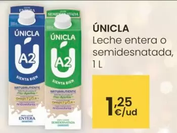 Unicla - Leche Entera O Semidesnatada