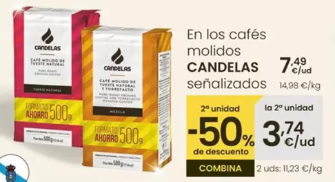 Candelas - Cafés Molidos