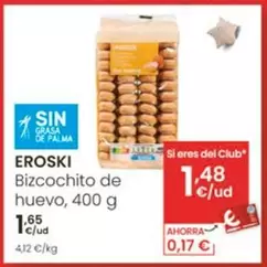 Eroski - Bizcochito De Huevo