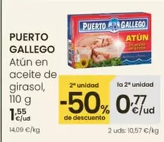 Puerto Gallego - Atún En Aceite De Girasol