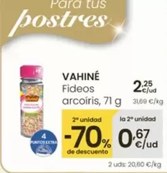 Vahiné - Fideos Arcoíris