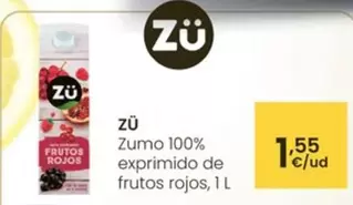 Zu - Zumo 100% Exprimido De Frutos Rojos