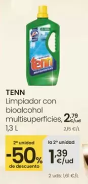 Tenn - Limpiador Con Bioalcohol Multisuperficies