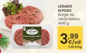 Legado ElPozo - Burger De Cerdo Iberico