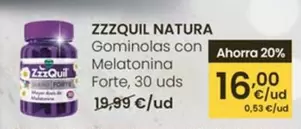 ZzzQuil - Gominolas Con Melatonina Forte
