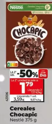 Nestlé - Cereales Chocapic 