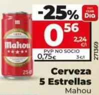 Mahou - Cerveza 5 Estrellas 