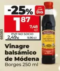 Borges - Vinagre Balsámico De Módena 