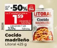 Litoral - Cocido Madrileño 