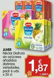 Juver - Nectar Disfruta Sin Azucares Anadidos Distintas