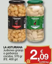 La Asturiana - Judiones Granja O Garbanza Cocidos