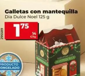 Dia Dulce Noel - Galletas Con Mantequilla