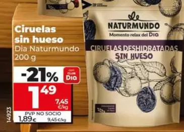 Dia Naturmundo - Ciruelas Sin Hueso
