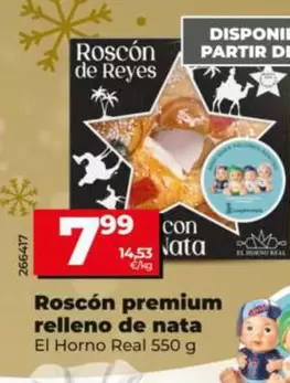 El Horno - Roscón Premium Relleno De Nata
