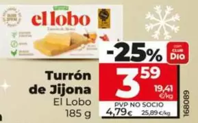 El Lobo - Turrón De Jijona  