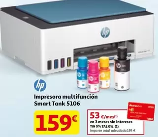 HP - Impresora Multifunción Smart Tank 5106