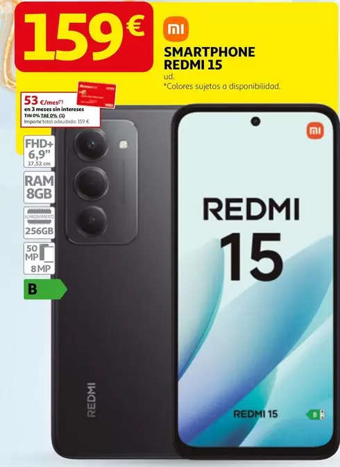 Xiaomi - Smartphone Redmi 15