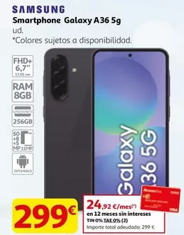 Samsung - Smartphone Galaxy A36 5g