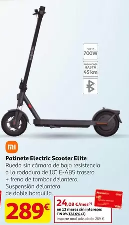 Xiaomi - Patinete Electric Scooter Elite