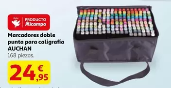 Auchan - Marcadores Doble Punta Para Calgrafía