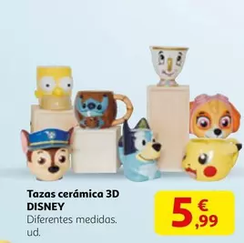 Disney - Tazas Cerámica 3d