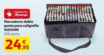 Auchan - Marcadores Doble Punta Para Caligrafía