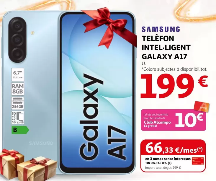 Samsung - Telefon Inteligent Galaxy A17