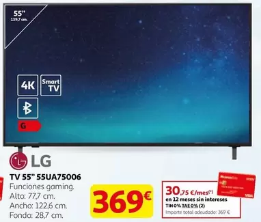 LG - Tv 55" 55UA75006
