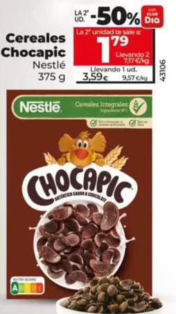 Nestlé - Cereales Chocapic 