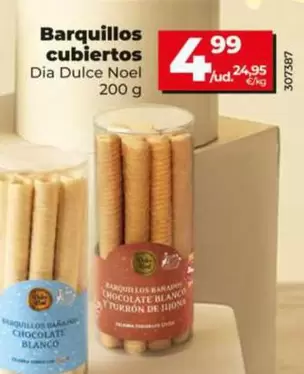 Dia Dulce Noel - Barquillos Cubiertos