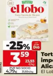 El Lobo - Torta Imperial De Alicante