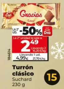 Suchard - Turrón Clásico