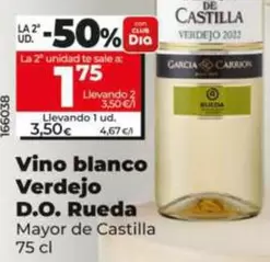Mayor De Castilla - Vino Blanco Verdejo D.O. Rueda