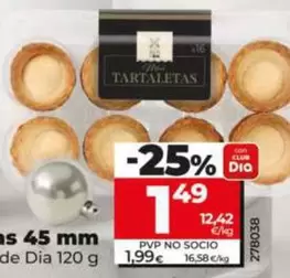 El Molino De Dia - Tartaletas 45 Mm
