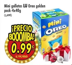 Lu - Mini Galletas Oreo Golden
