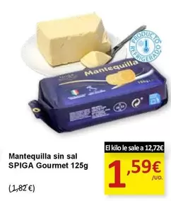 Spiga - Mantequilla Sin Sal