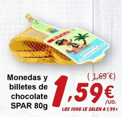 Spar - Monedas Y Billetes De Chocolate